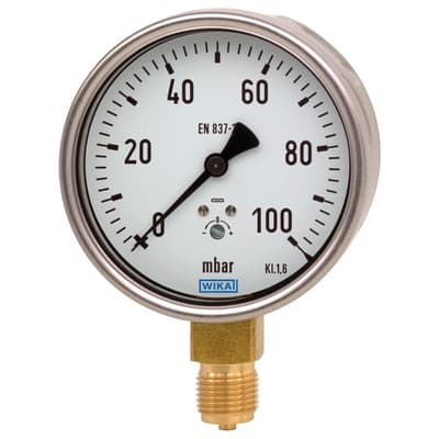 Wika Capsule pressure gauge, Model 612.20